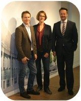 The team at Koelnmesse – (l-r) Ingo Riedeberger, Sarah Kraft and Christoph Werner – are confident about their show’s chances