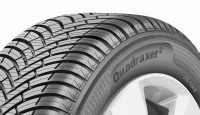 The braking distance of size 205/55 R16 91H Quadraxer 2 is said to be 3.5m shorter than the first-generation tyre 