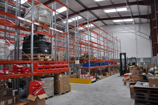 Harvie Tyres’ new site includes more than 8,000ft of fully racked warehousing