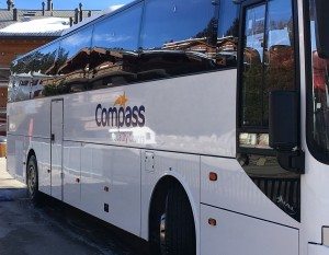 Compass Royston used Giti Tire’s GSW226 on its DAF Berkhof Axial Mk3 for the trip to Switzerland and Austria