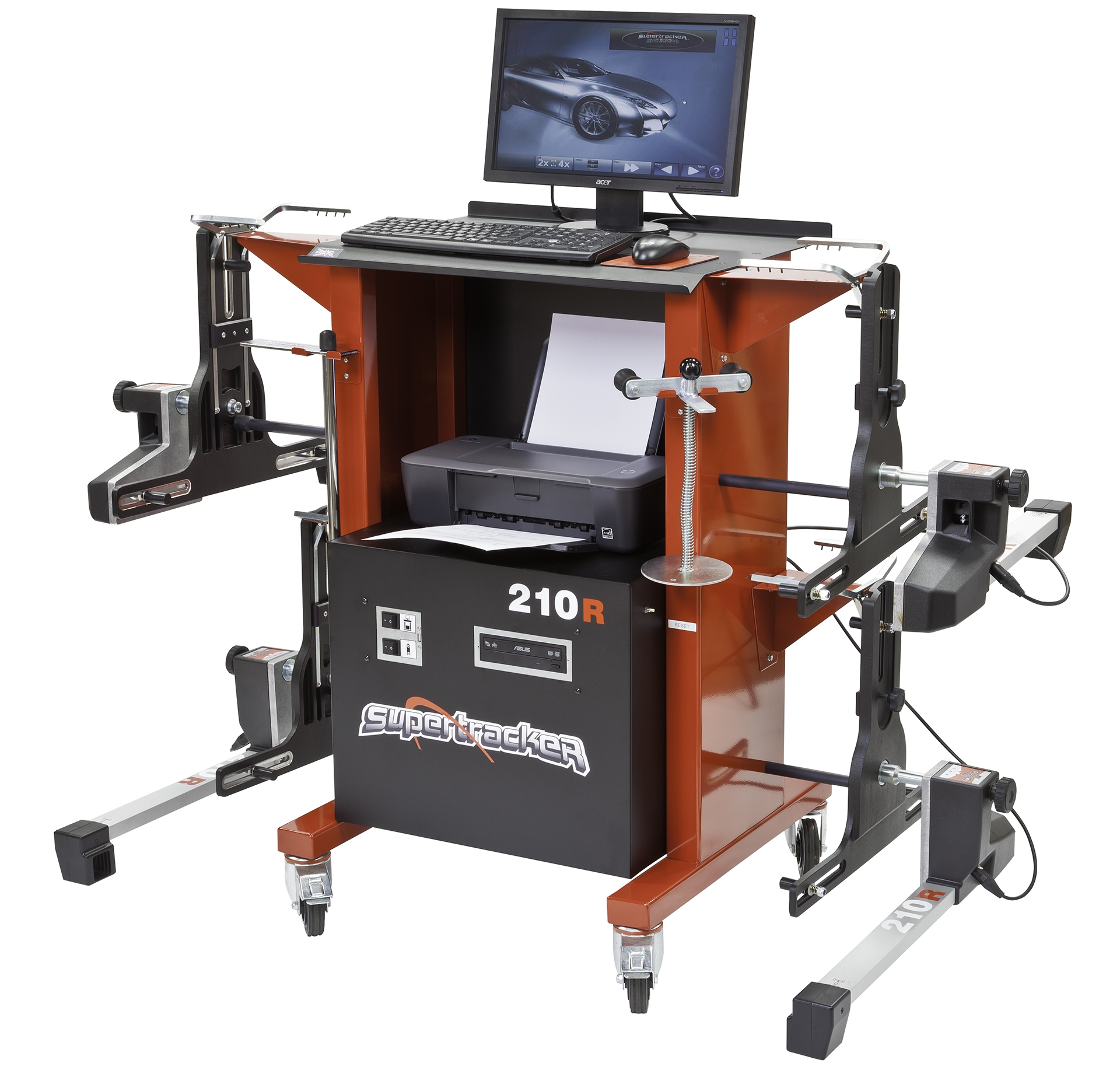 Supertracker STR210R wheel alignment system a ‘little brother’ to flagship STR420