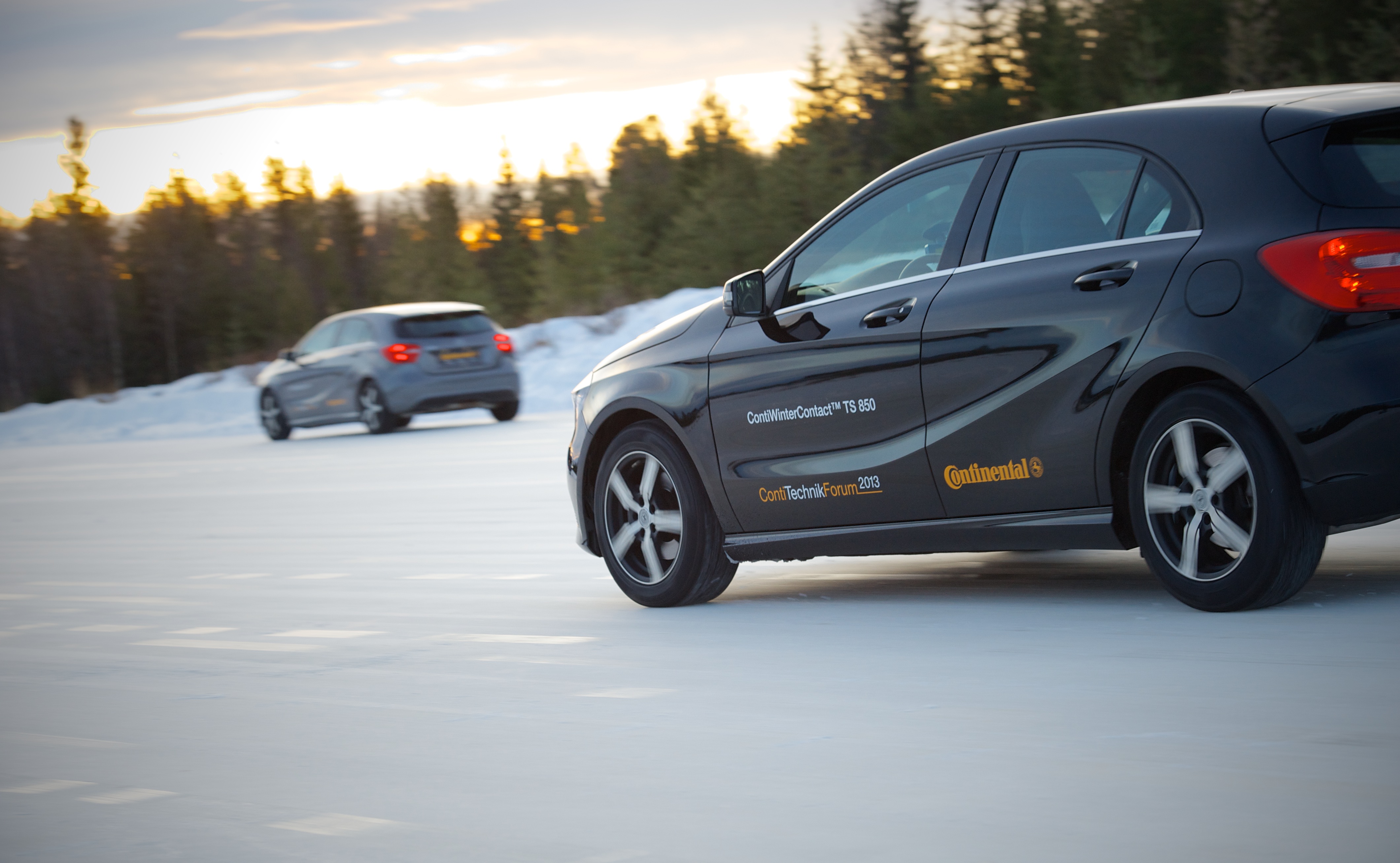 Conti launched the new winter tyres from its Arvidsjaur, Sweden facility