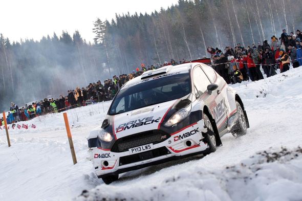 Sweden Rally Dmack Fiesta