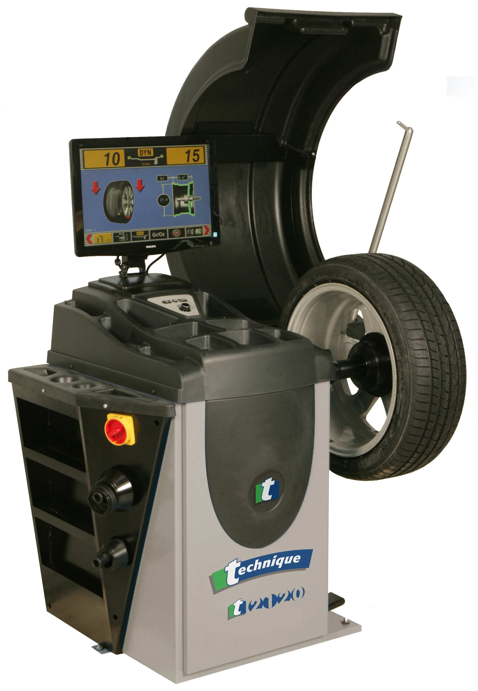 Trade Garage Equipment's Technique T2120 wheel balancer