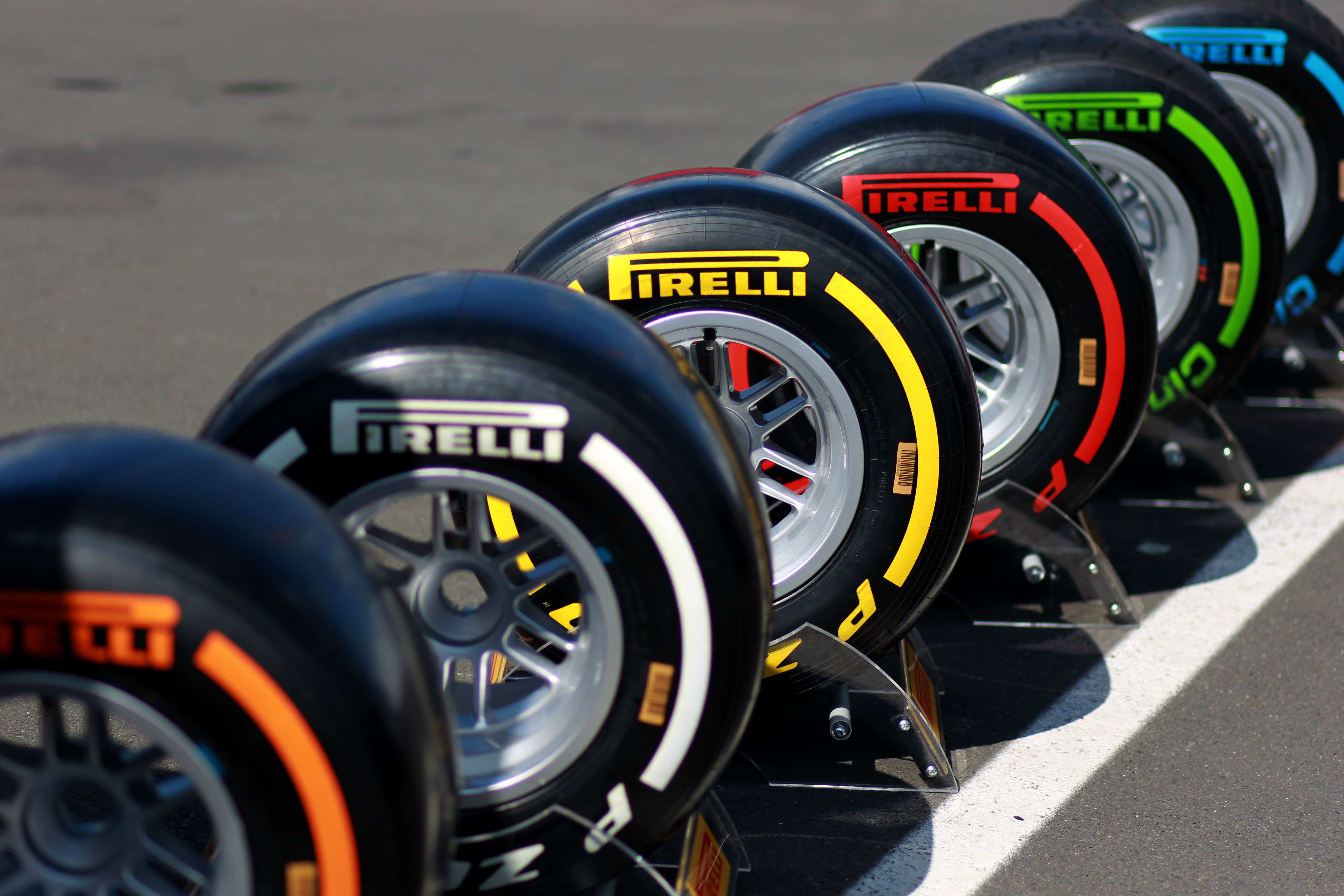 Pirelli F1 2014 tyre range