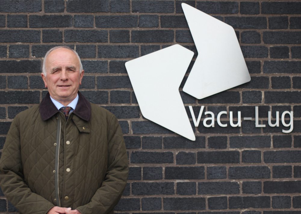 Alan Setchfield, who retired exactly 48 years after he joined Vacu-Lug