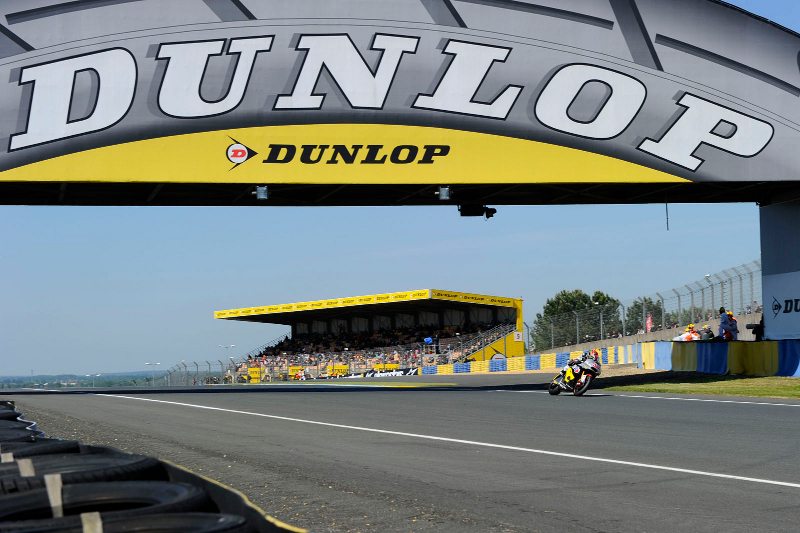 Dunlop bridge Moto2 Moto3 Le Mans