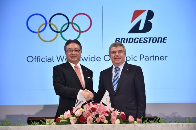 Bridgestone becomes partner, official tyre of Olympic Games