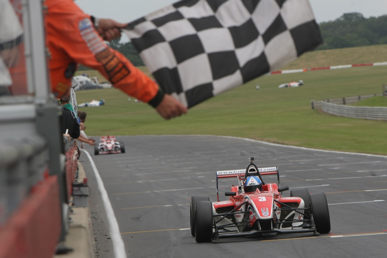 Will Palmer takes one of his two Snetterton Formula 4 victories