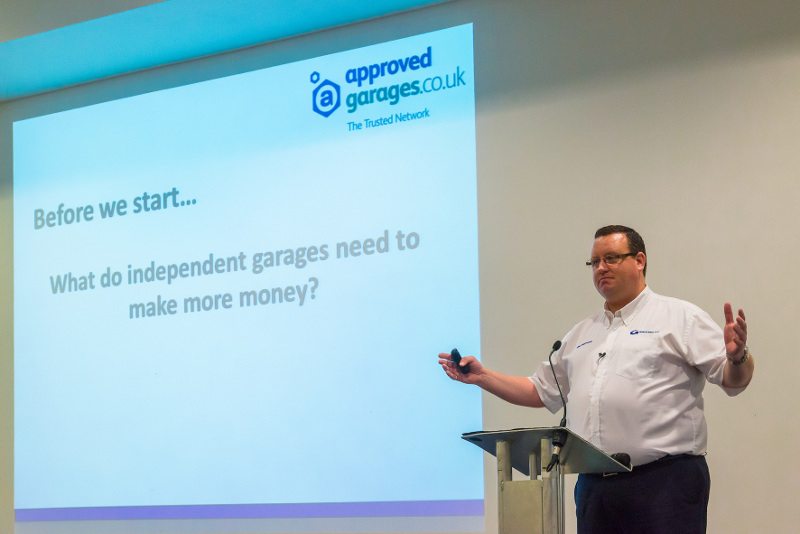 Approved Garages network manager Phil Seymour