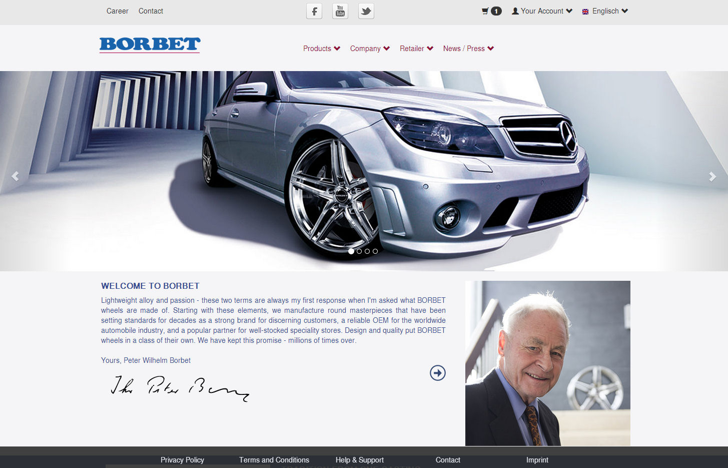 Borbet unveils new online presence