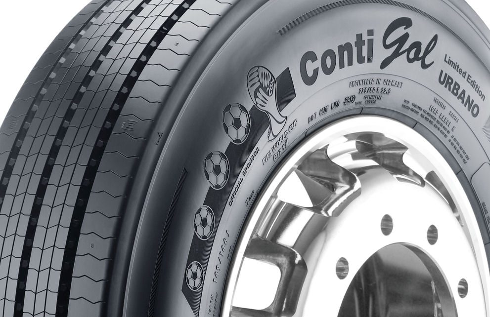 Continental onside with World Cup edition tyres