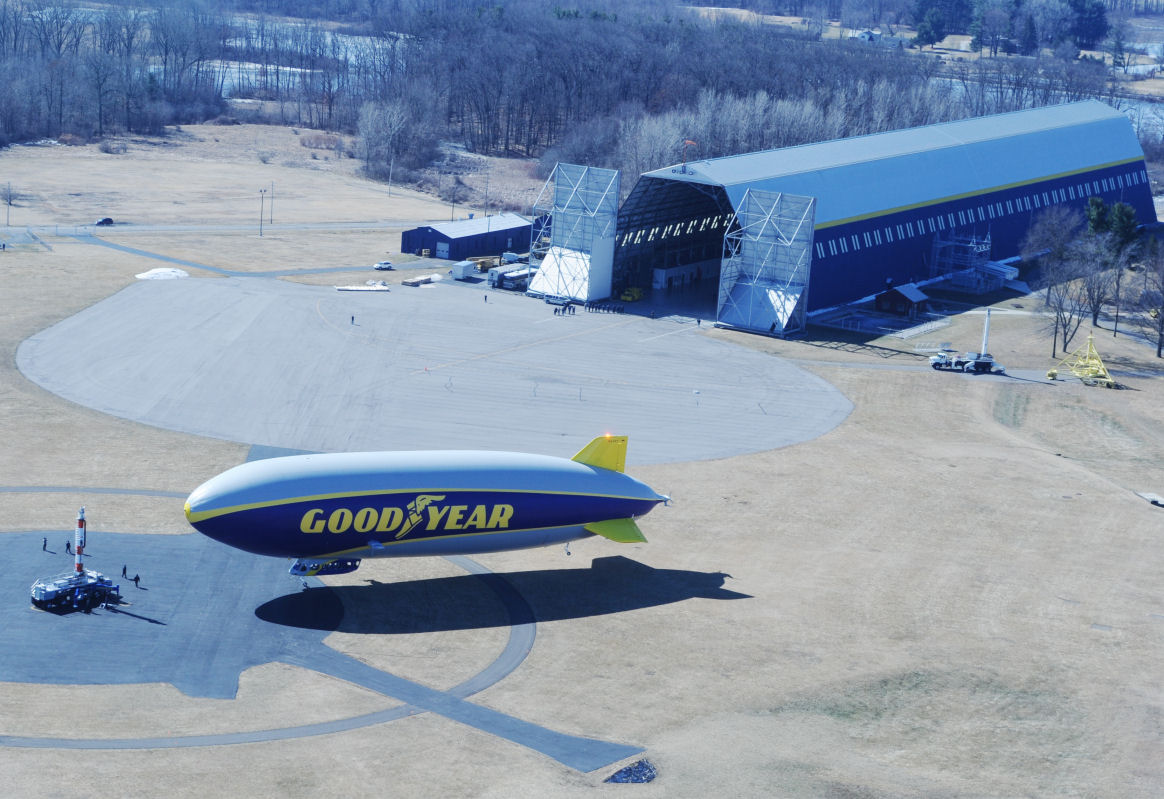 Goodyear’s latest airship to be named Wingfoot One
