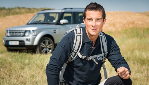 Bear Grylls signs up with Land Rover