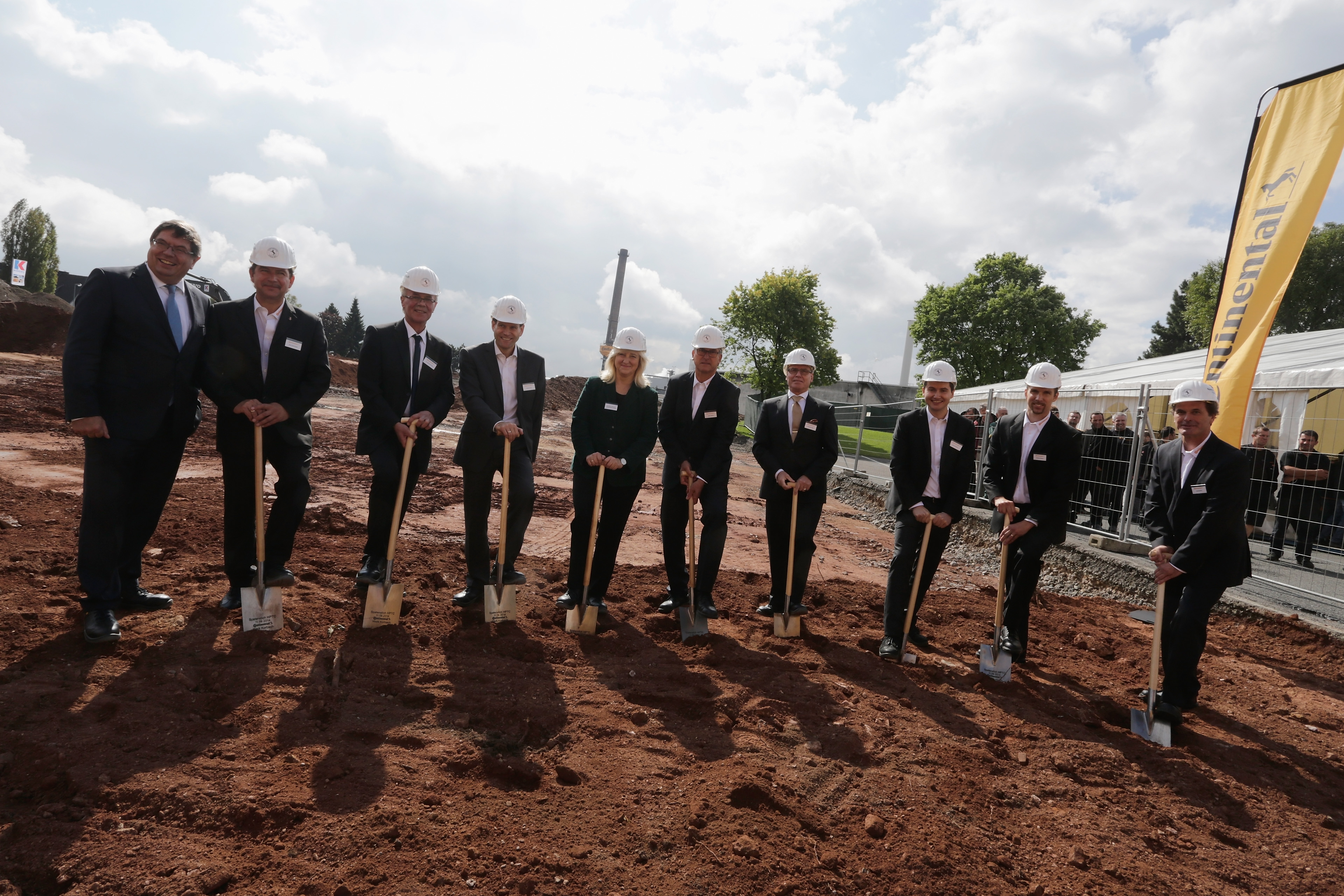 Groundbreaking held for Continental’s performance tyre, technology facility