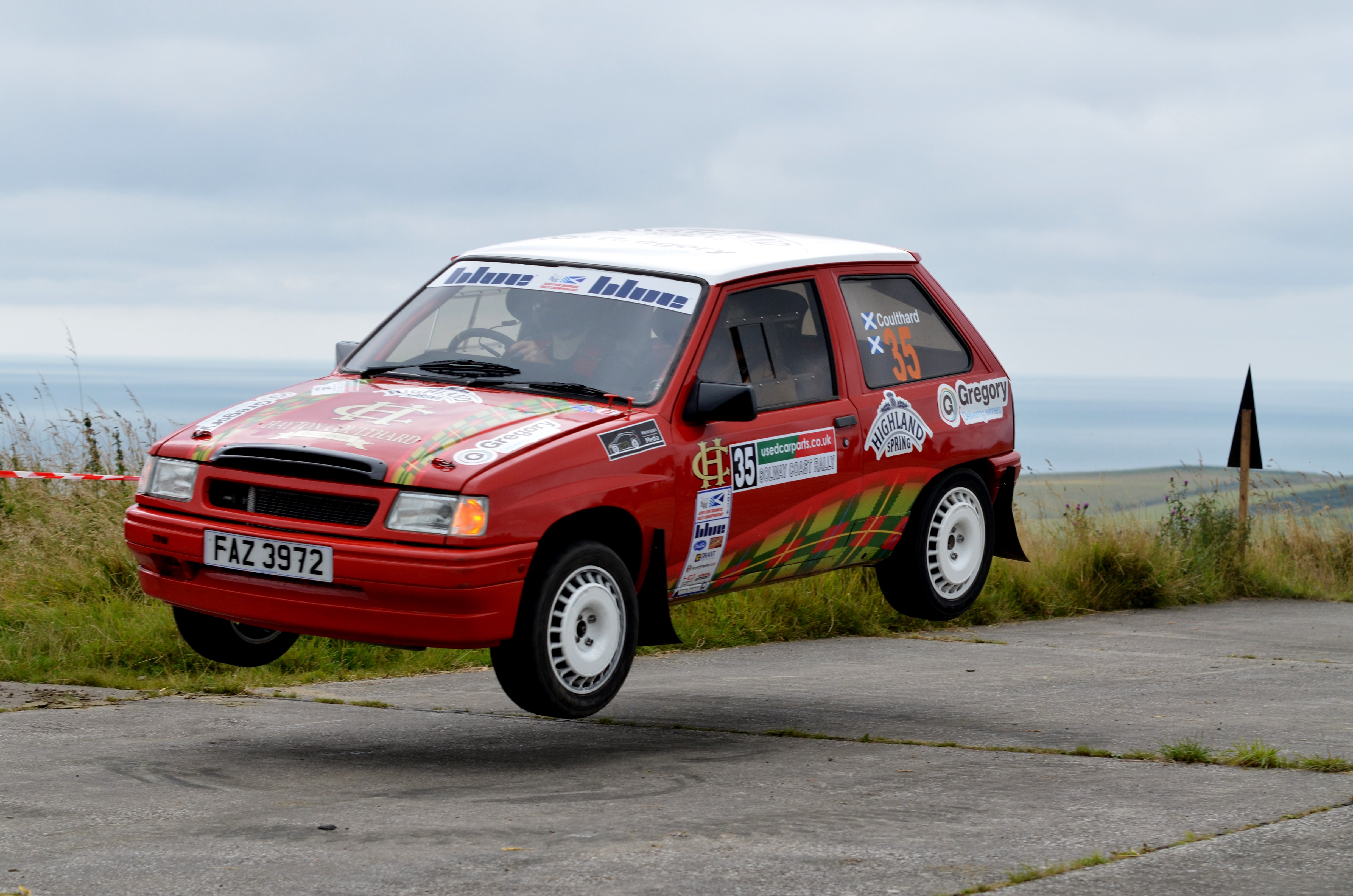 Murray Coulthard Scottish Tarmac Rally Championship