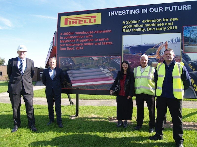 Pirelli Carlisle warehouse expansion