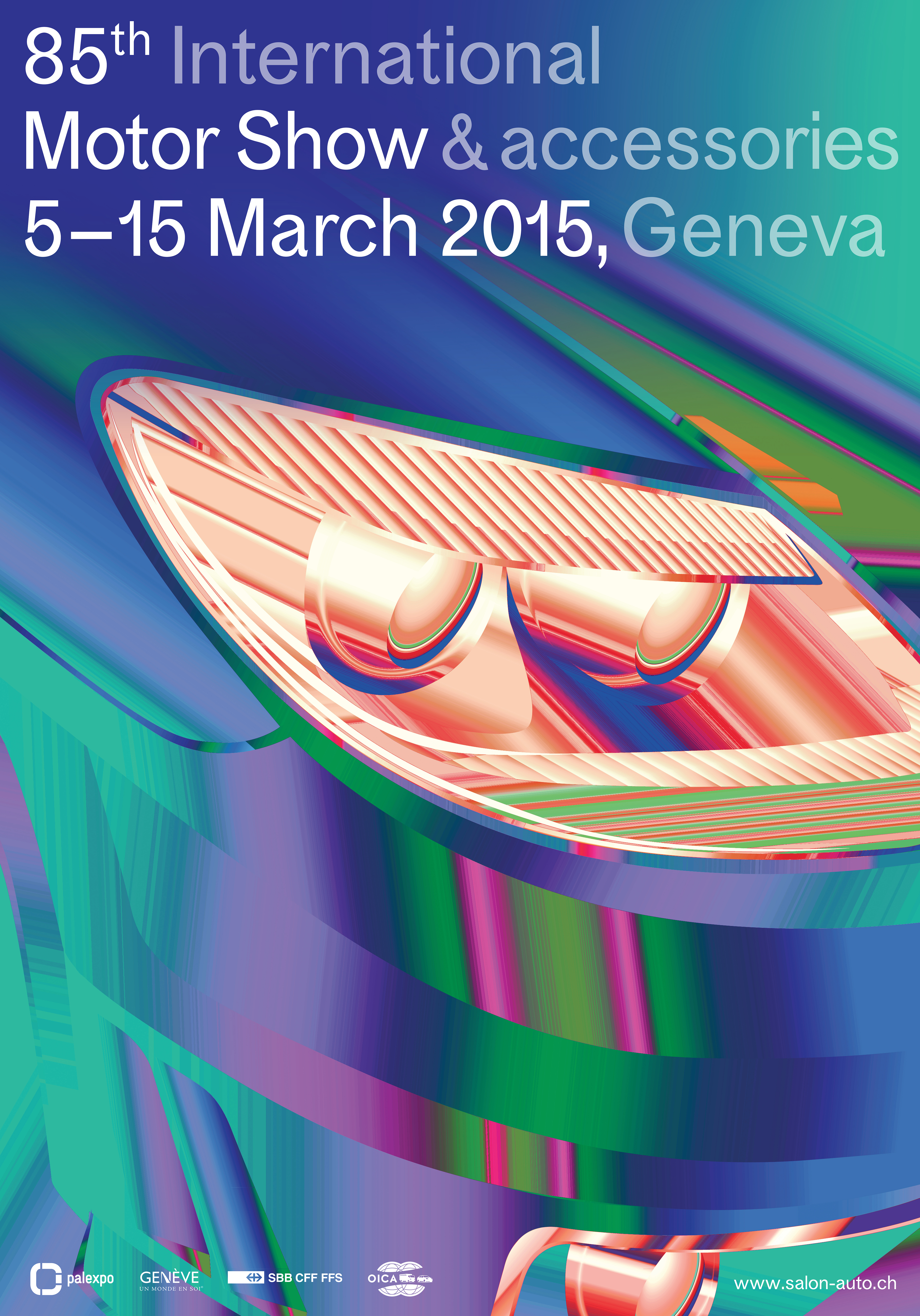 Geneva Motor Show unveils 2015 poster