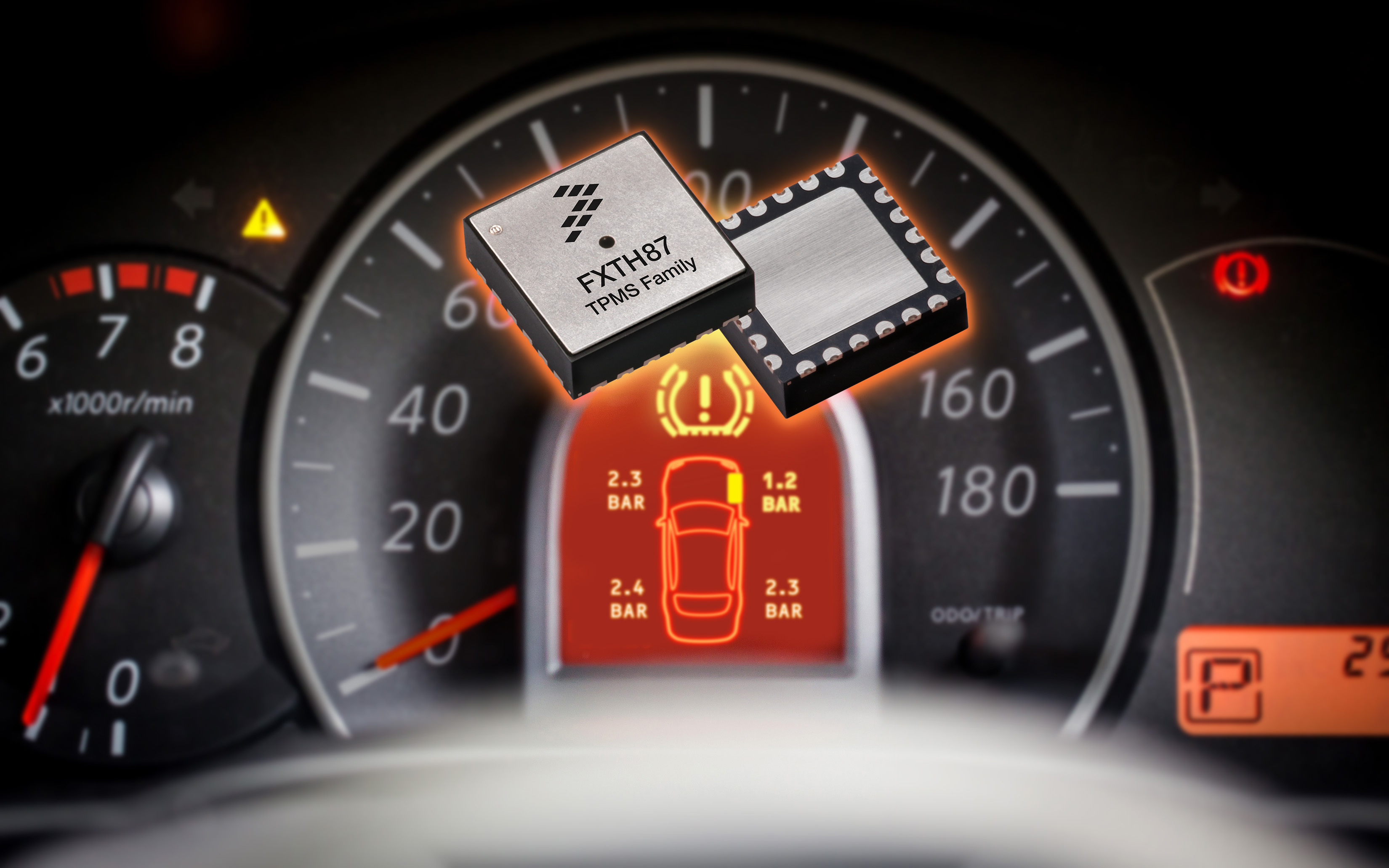 Freescale claims smallest TPMS in world