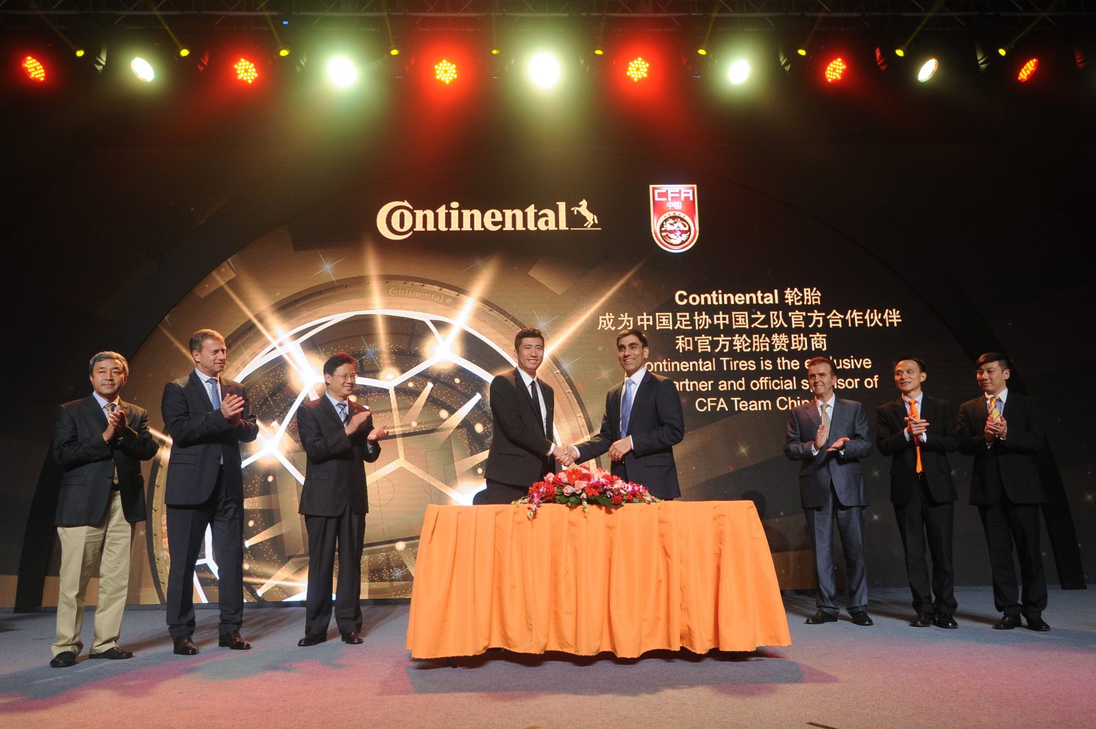 Continental furthers Asian football activities with Chinese sponsorship deal