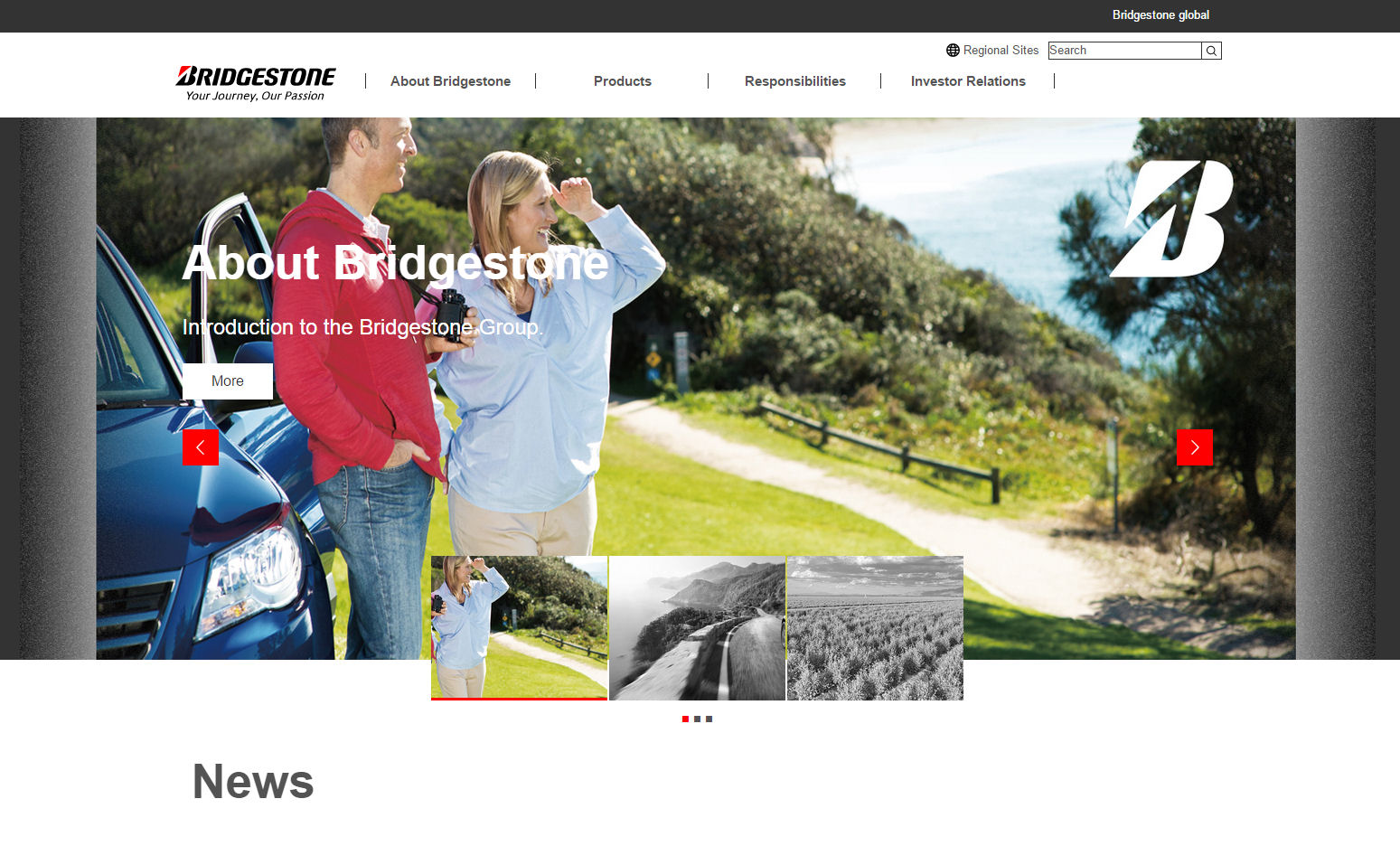 Bridgestone launches mobile-friendly website