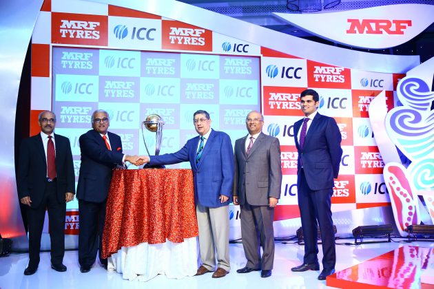 MRF Tyres becomes Cricket World Cup sponsor, ICC global partner