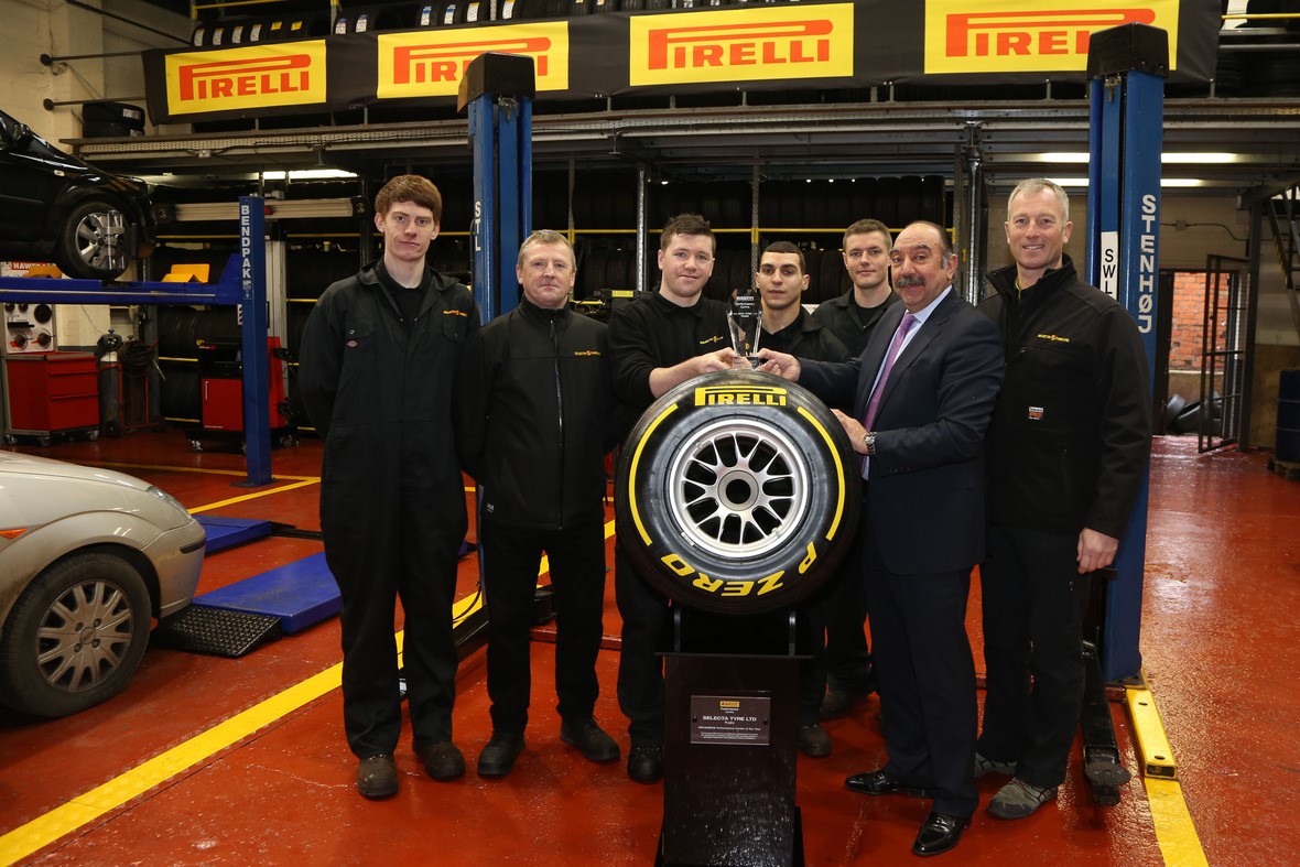 Selecta depot is Pirelli Performance Centre of the Year