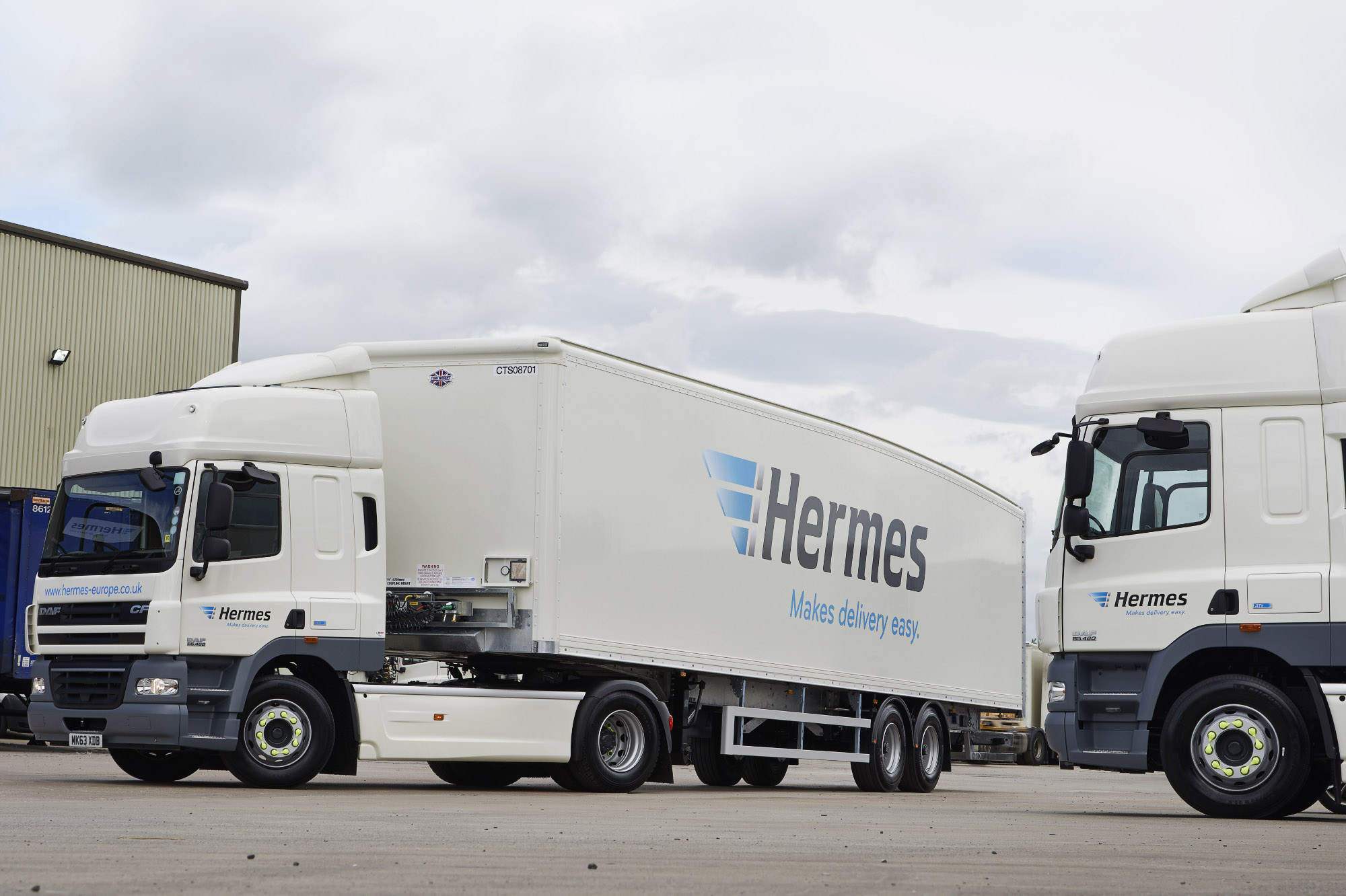 Michelin contributes to 12% fuel saving at Hermes UK