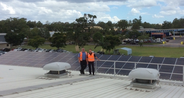 Solar systems installed at Australian Bandag retreading plant