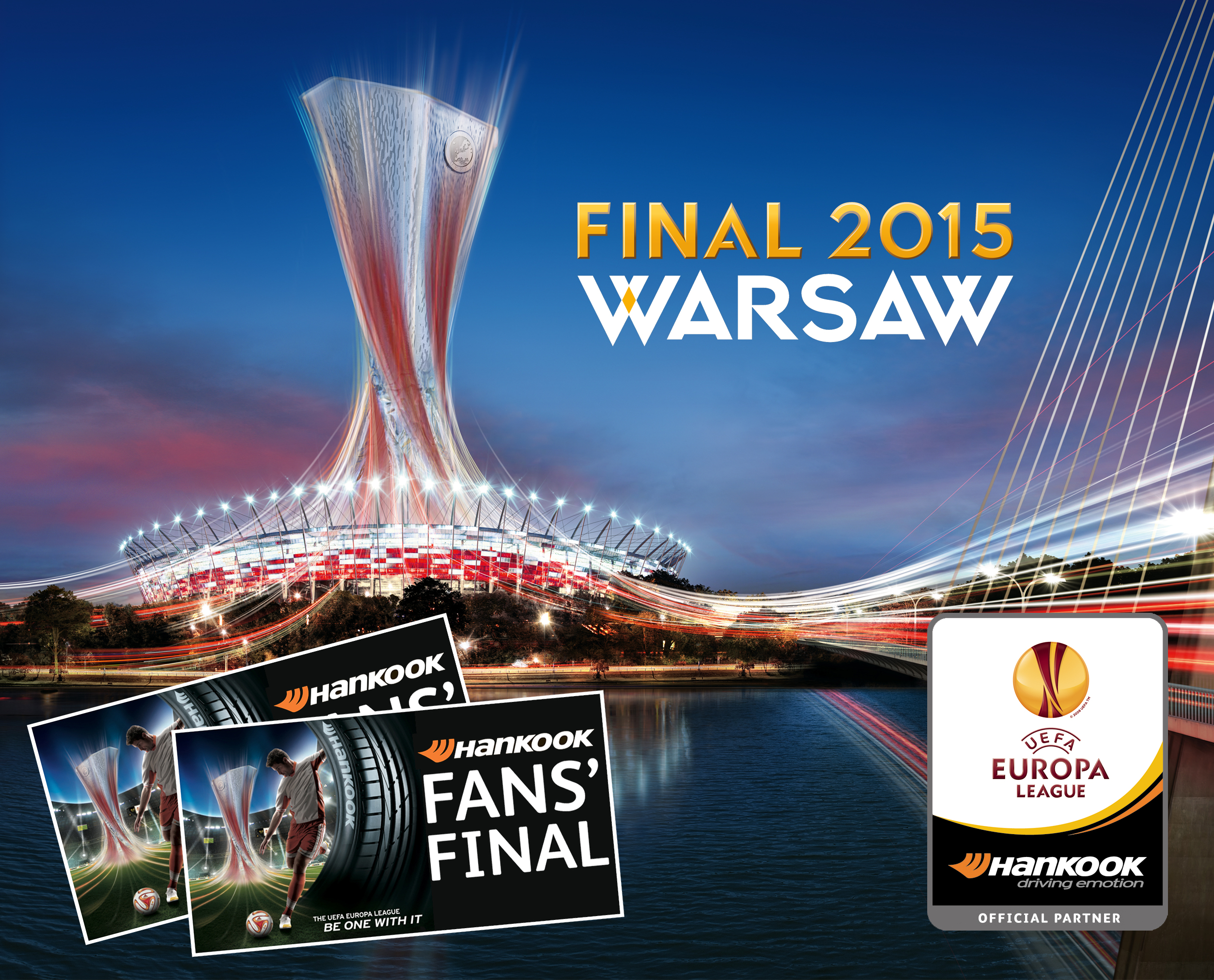 Win Europa League final tickets with Hankook