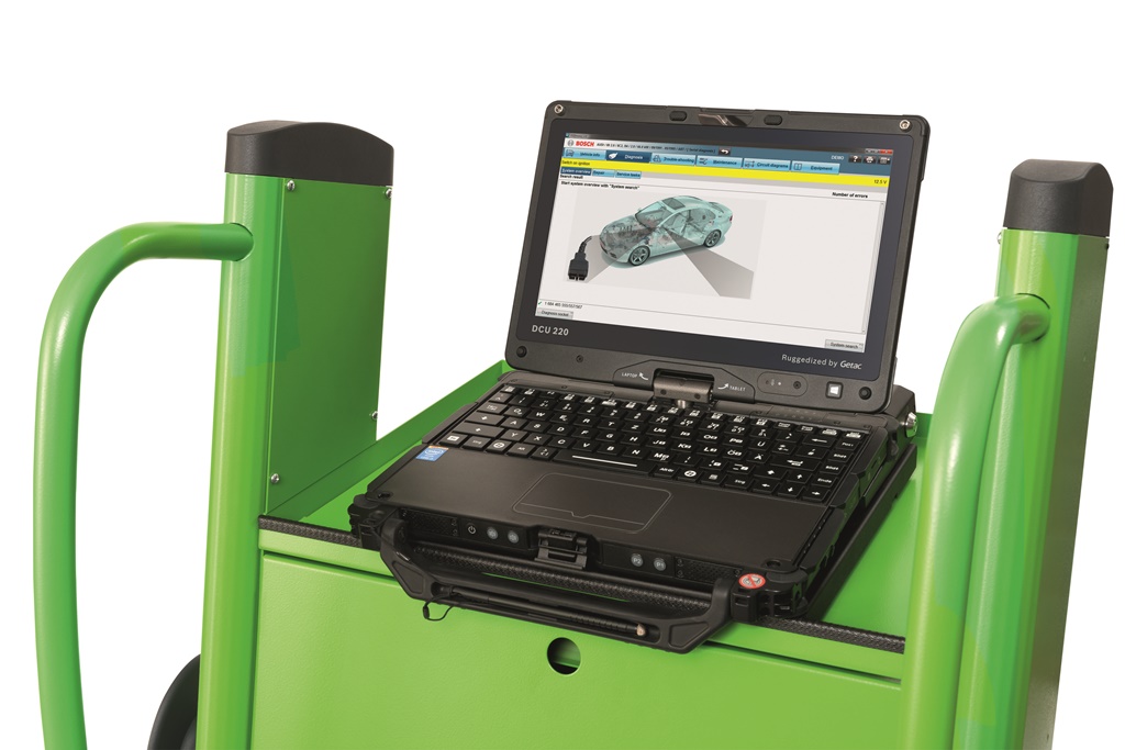 Bosch launches new DCU220 diagnostic tool Tyrepress