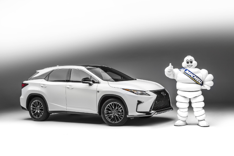 Lexus RX to roll on Michelin tyres