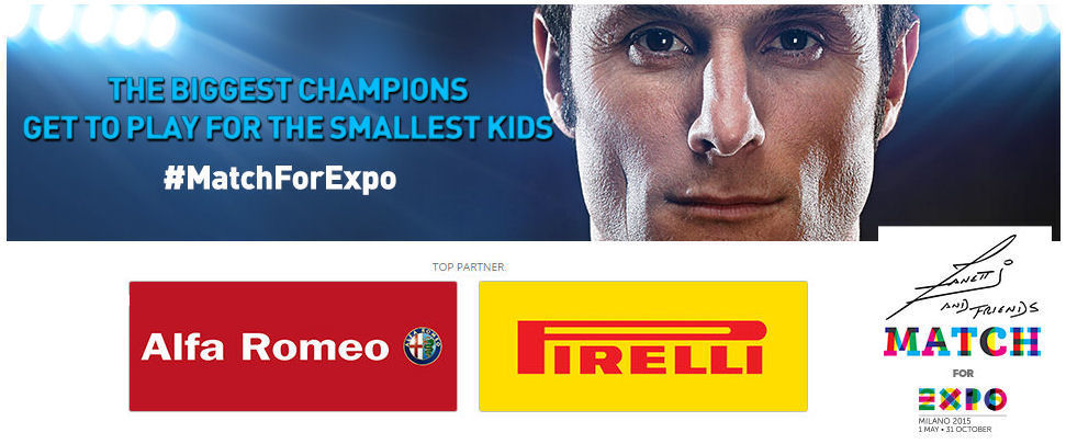 Pirelli a ‘top partner’ for Zanetti & Friends charity football match