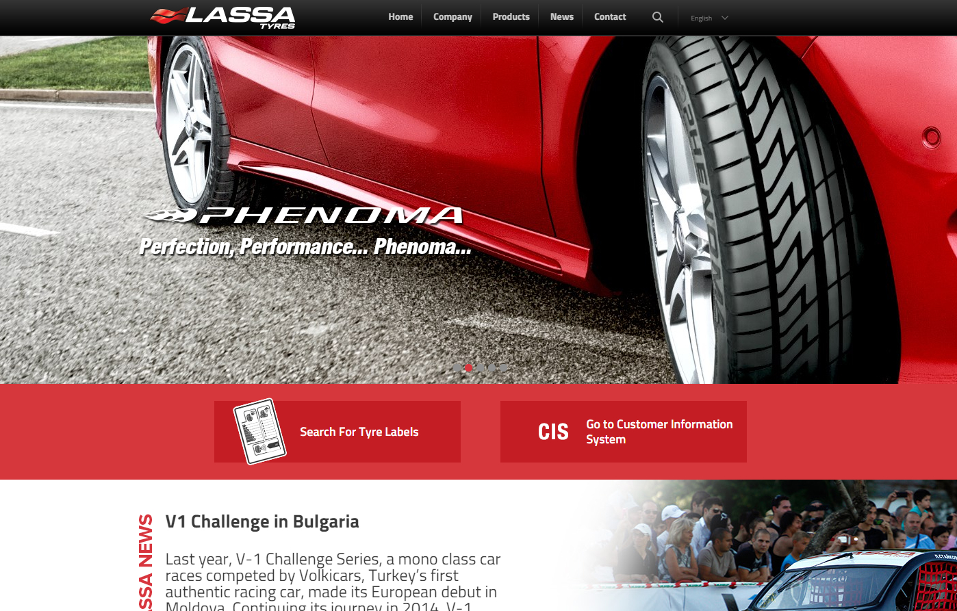 New global website for Brisa’s Lassa Tyres