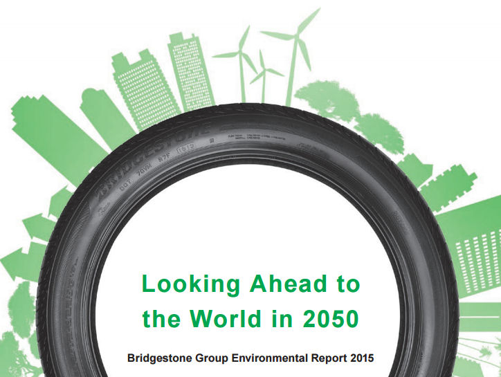 Bridgestone releases 2015 environmental report