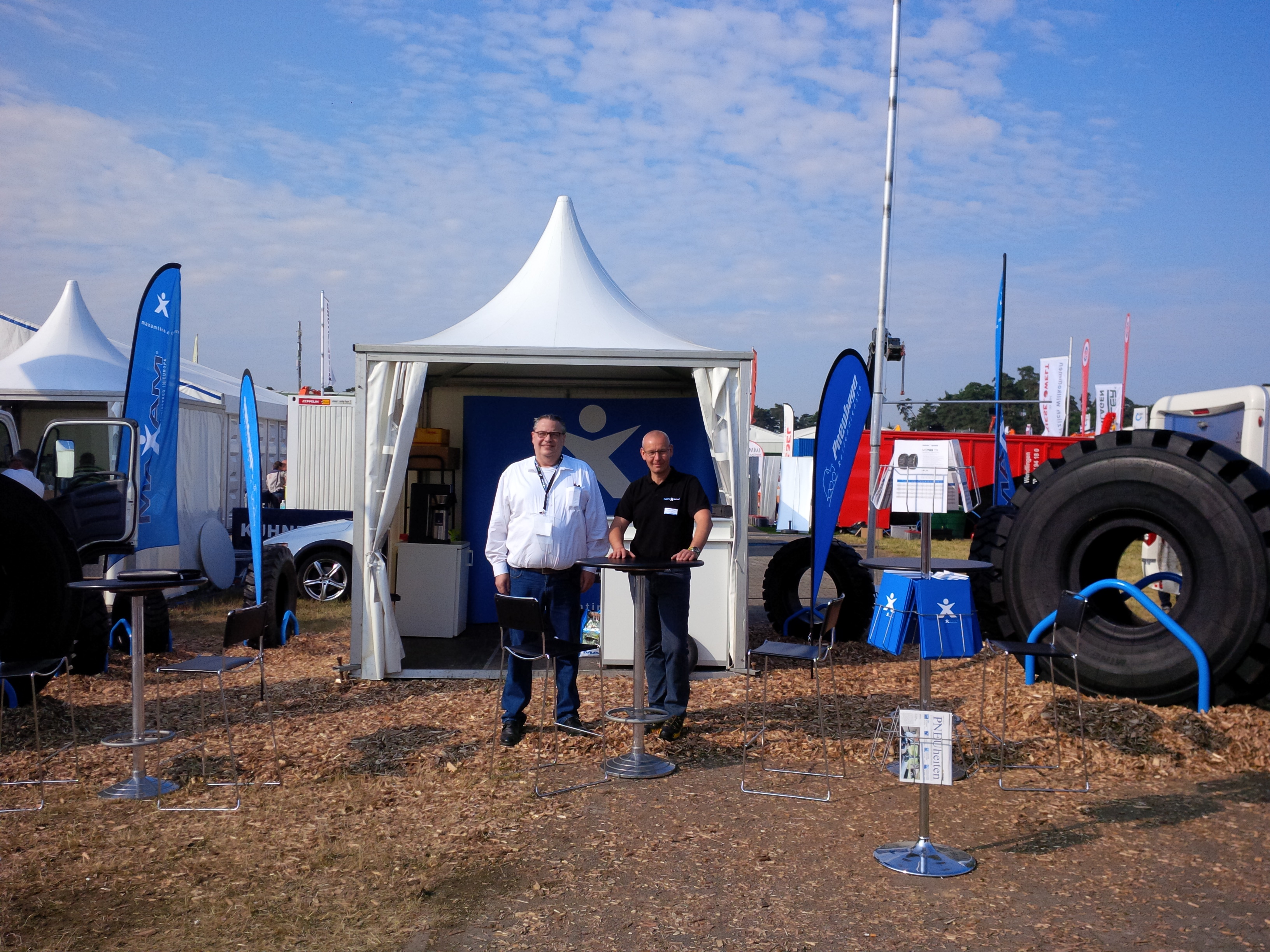 Maxam shows new solid tyre range at Recycling Aktiv show