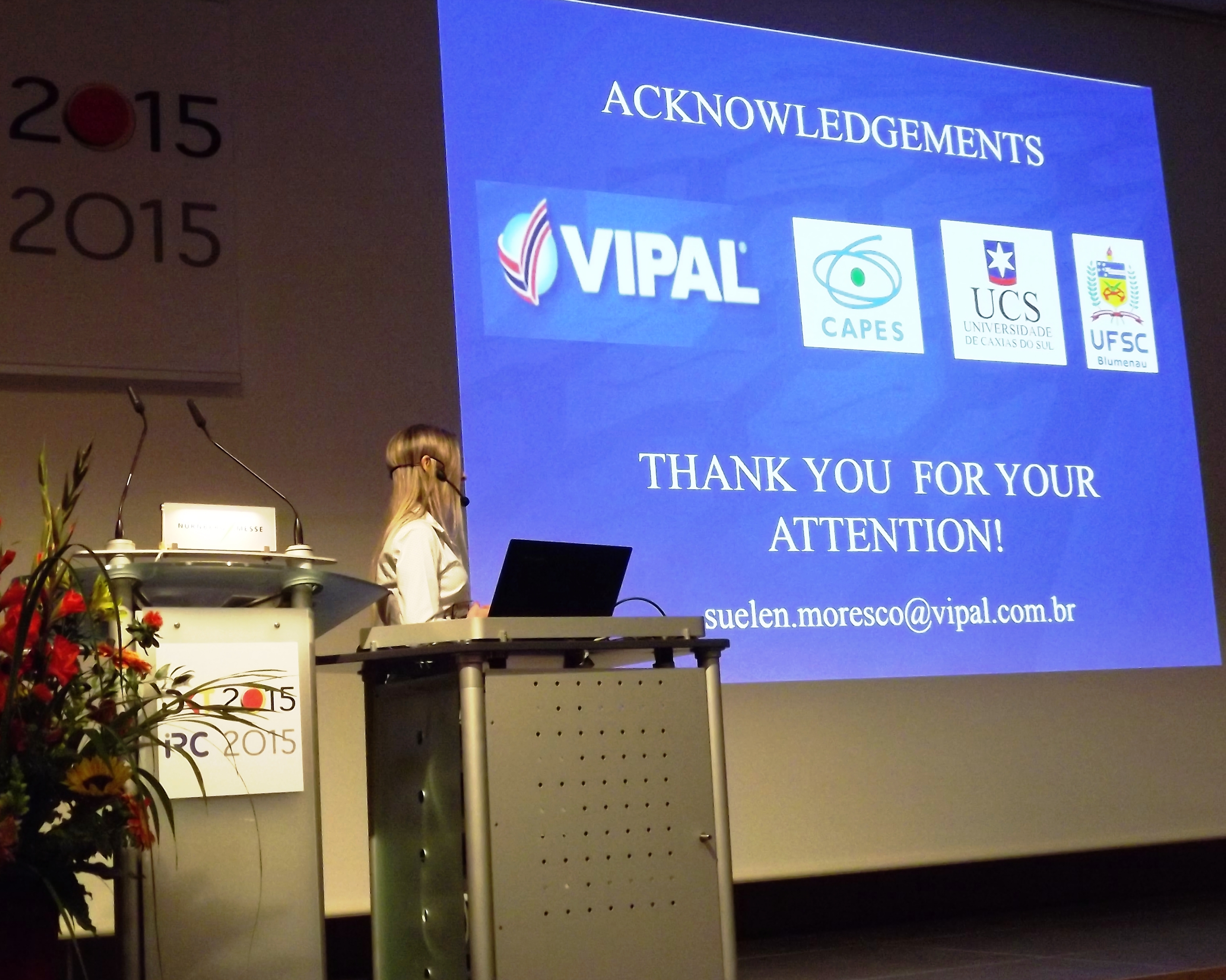 Vipal gives “reusing raw materials” presentation at Rubber Conference 2015