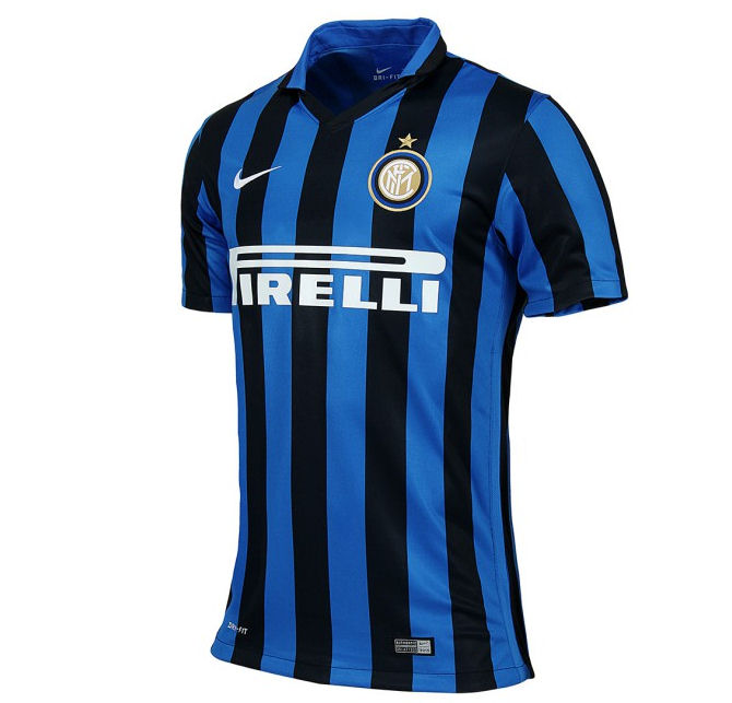 Inter presents 2015/16 away kit – minus the Pirelli name - Tyrepress