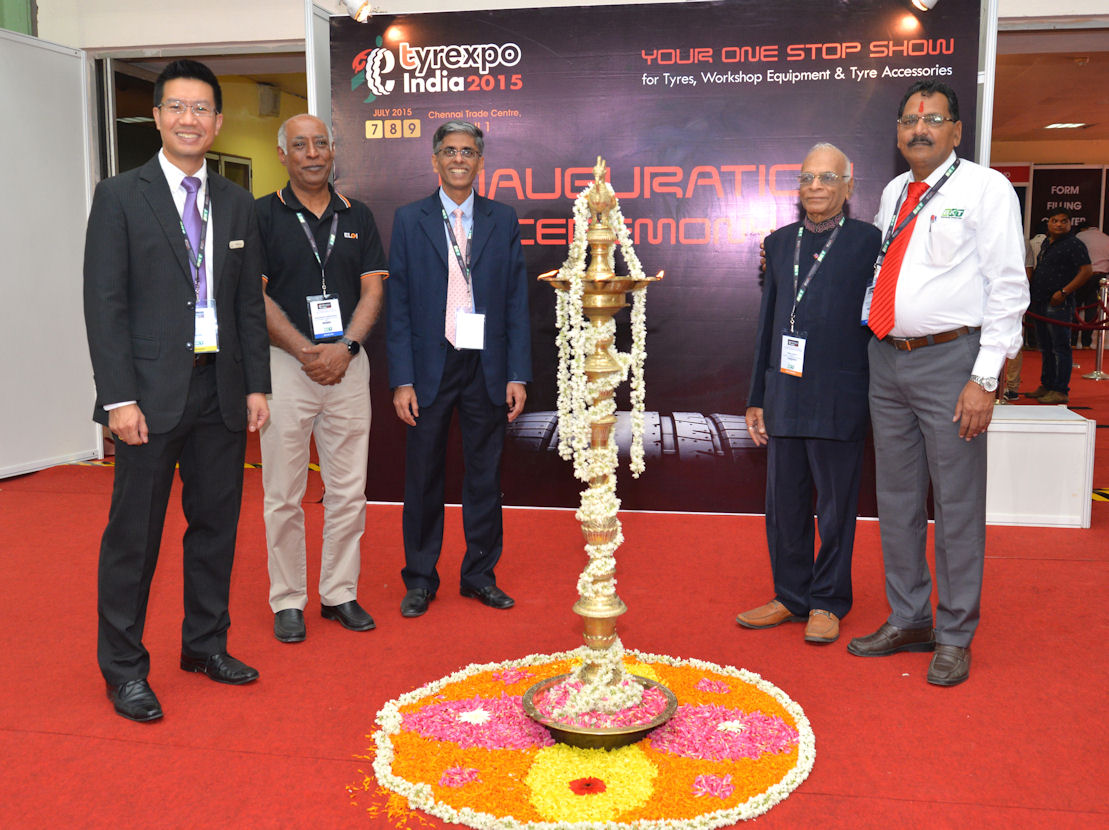 Tyrexpo India underway