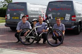 Pro-Align team to ride bike ride in aid of Macmillan
