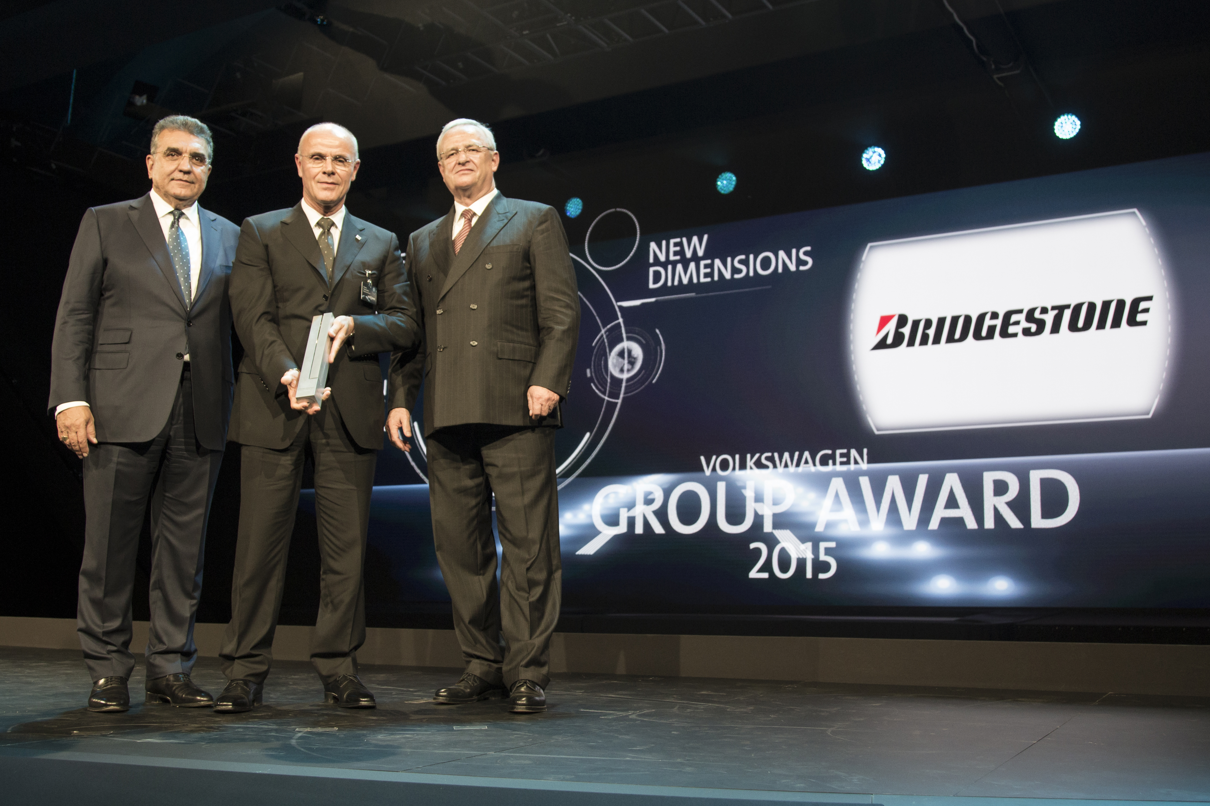 Bridgestone a VW Group Award recipient