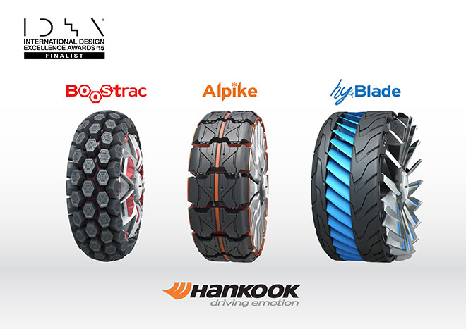 Awards for Hankook’s ‘climate change’ concept tyres