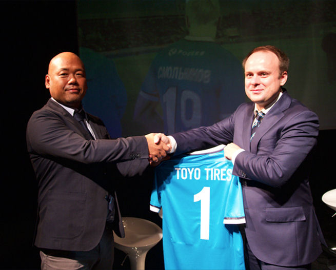 Toyo Tire sponsoring Russian football club FC Zenit