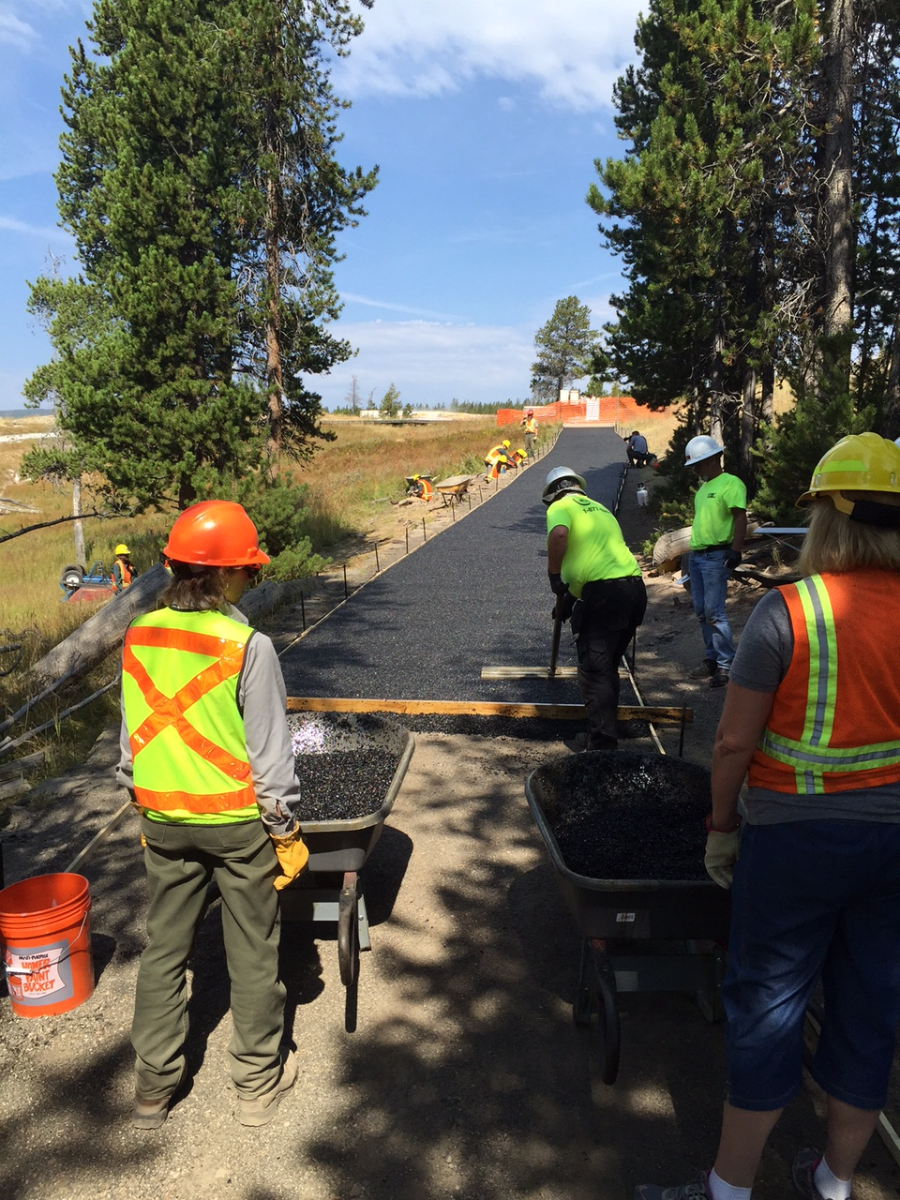 Michelin helps pave way to Yellowstone’s ‘Old Faithful’