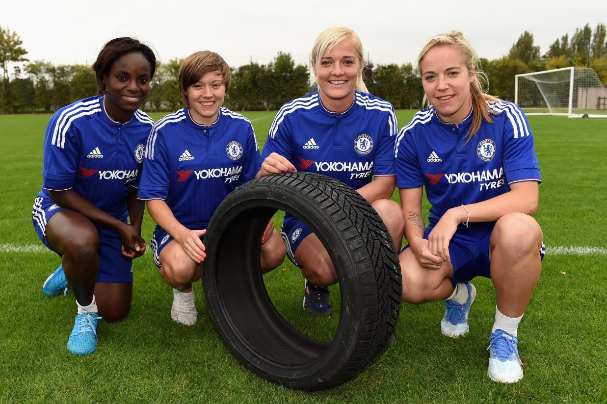 Chelsea Ladies FC lend support to Tyre Safety Month