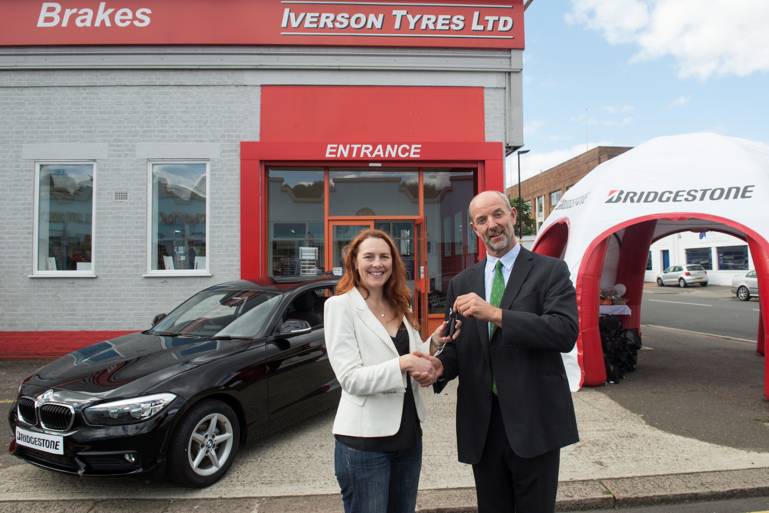 Chiswick motorist wins BMW 1 Series in Bridgestone competition