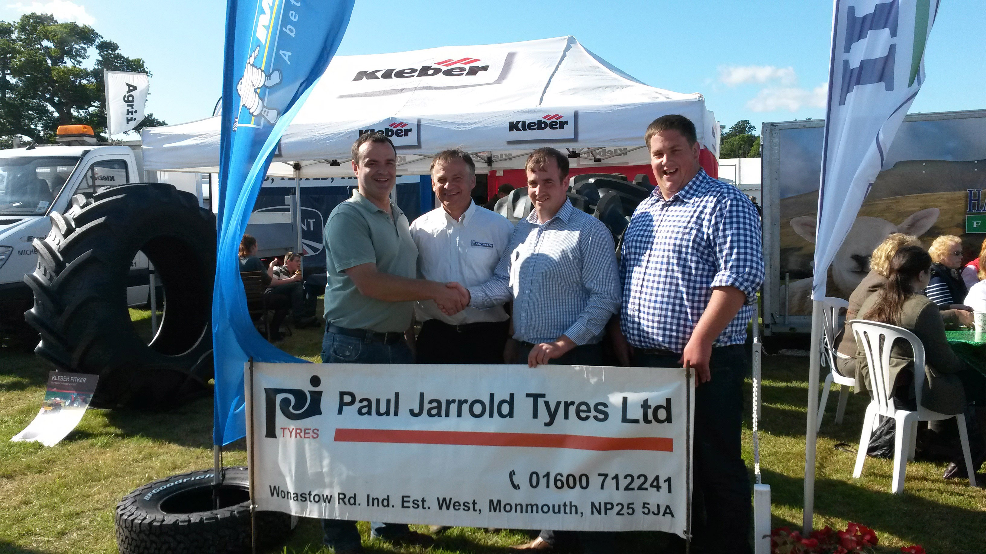 Monmouth tyre dealer a regular supporter of local young farmers