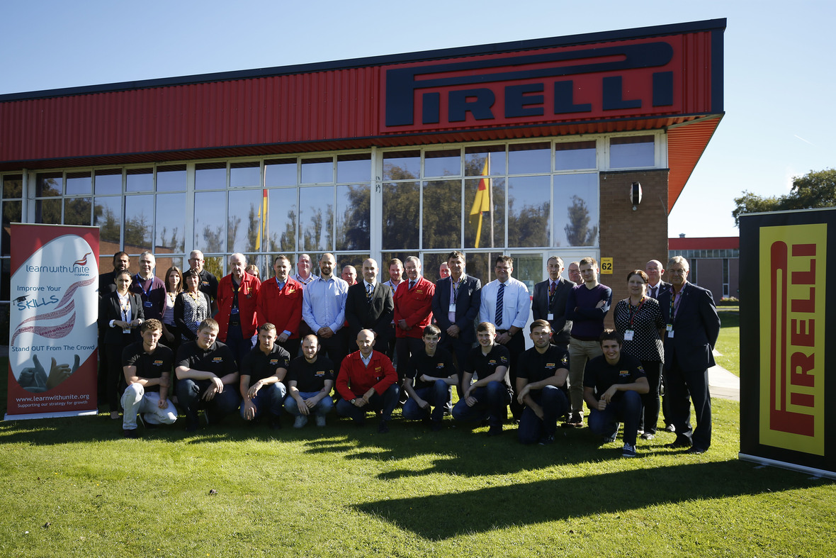 Pirelli supports apprenticeship charter