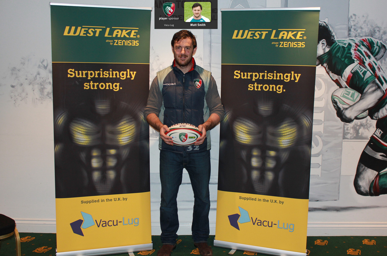 Westlake sponsors Leicester Tigers match ball