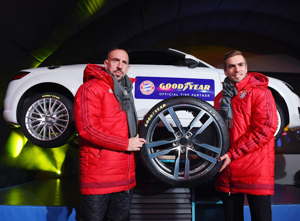Tyres & football: Goodyear becomes Bayern Munich platinum partner